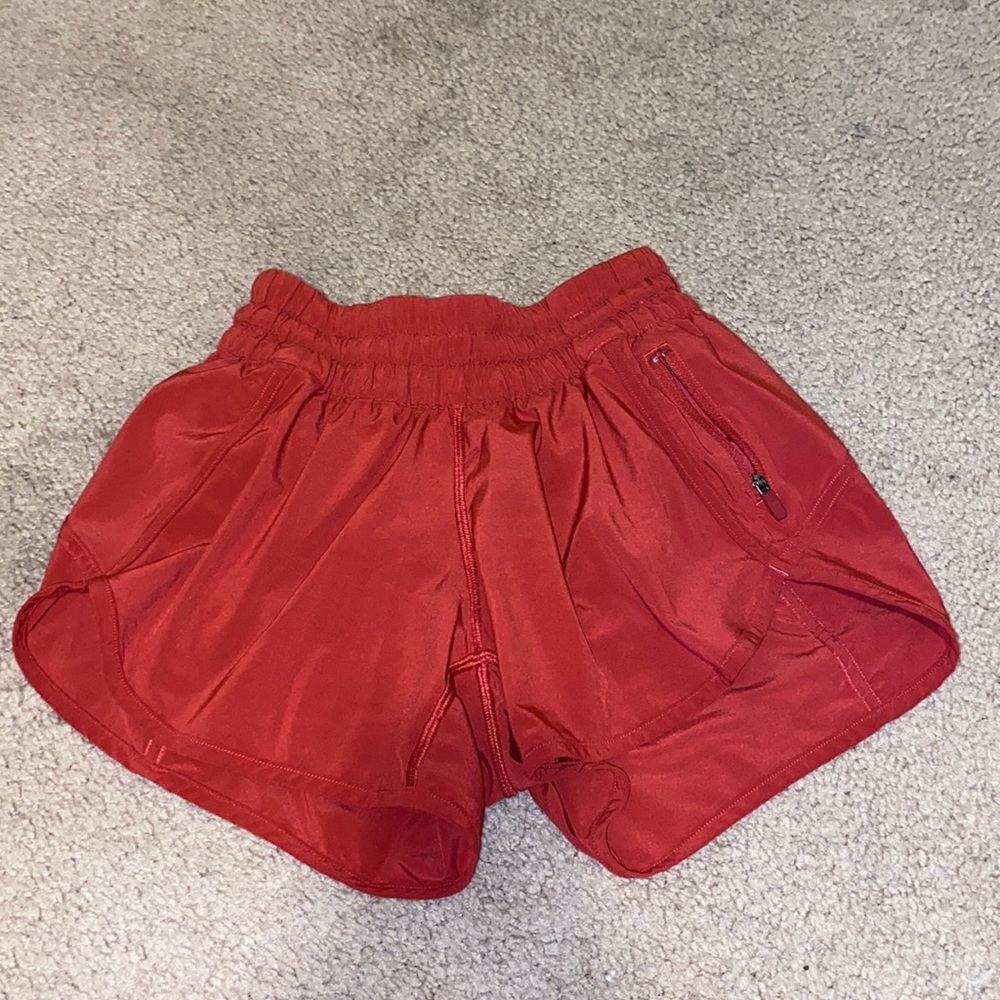 Cinnamon LuluLemon Tracker Shorts